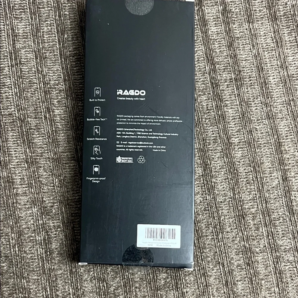 RAGDO Screen Protector with Colorful Design